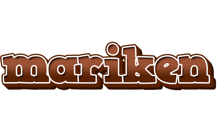 Mariken brownie logo