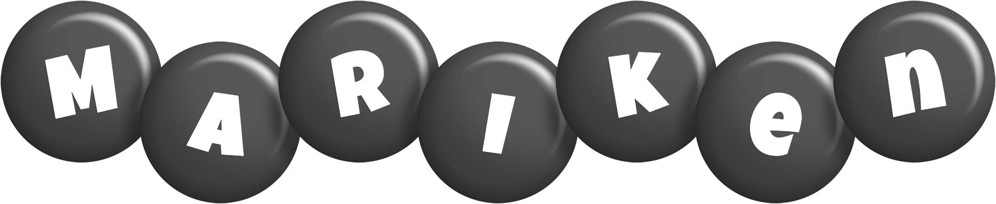 Mariken candy-black logo