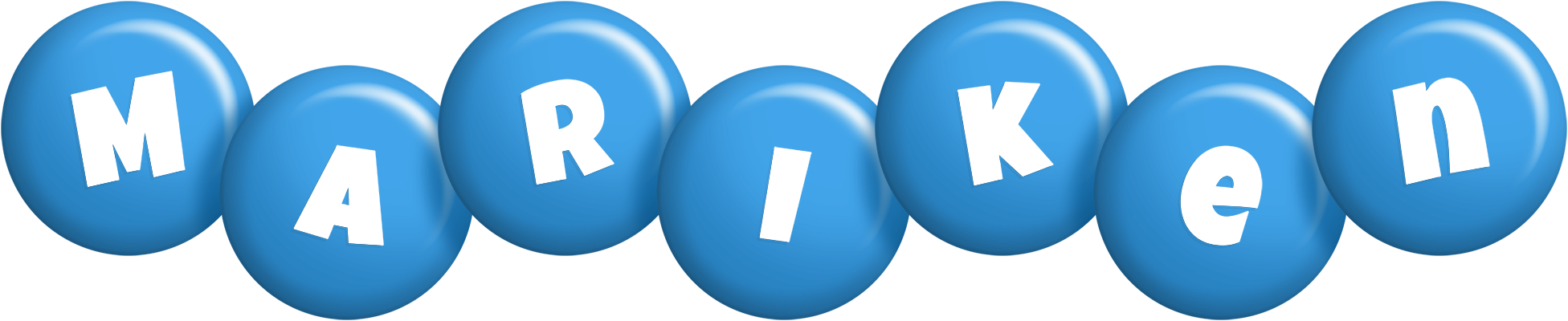 Mariken candy-blue logo