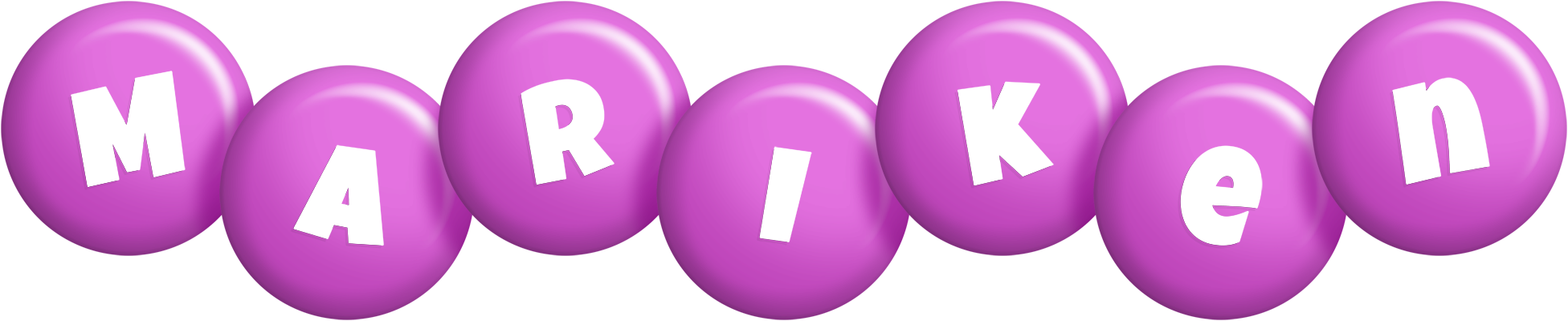 Mariken candy-purple logo
