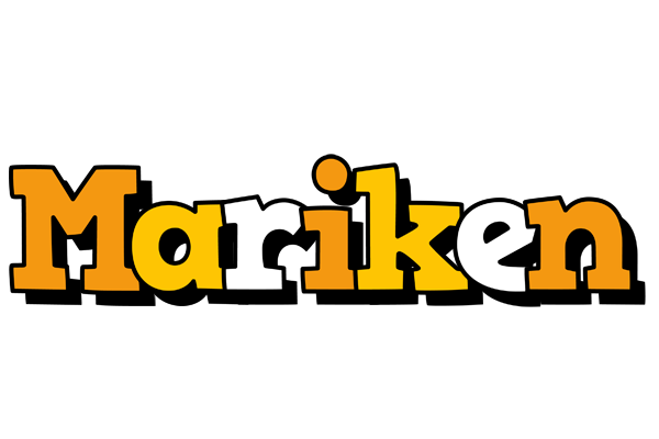 Mariken cartoon logo