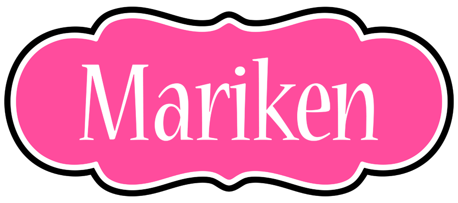 Mariken invitation logo