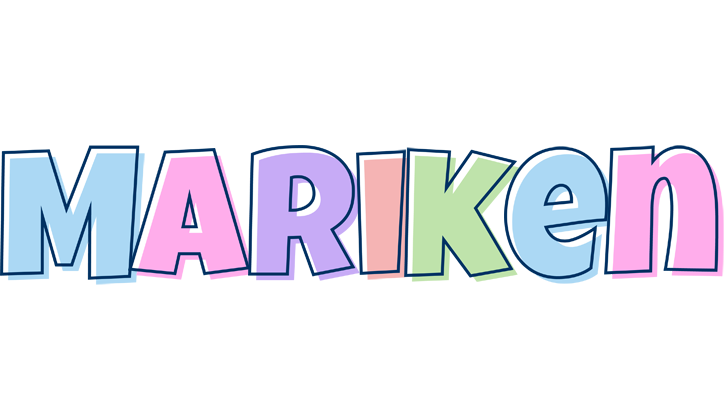 Mariken pastel logo
