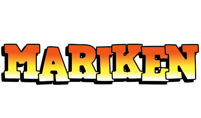 Mariken sunset logo