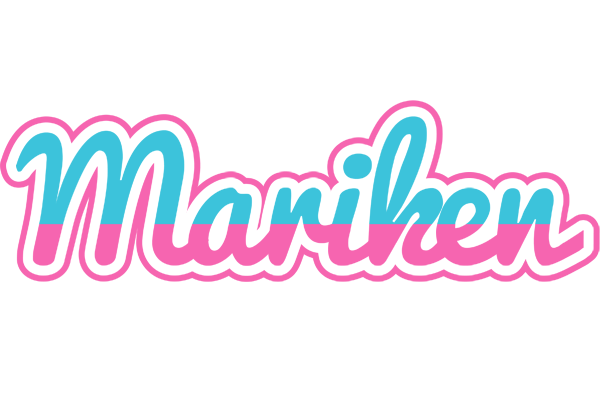 Mariken woman logo