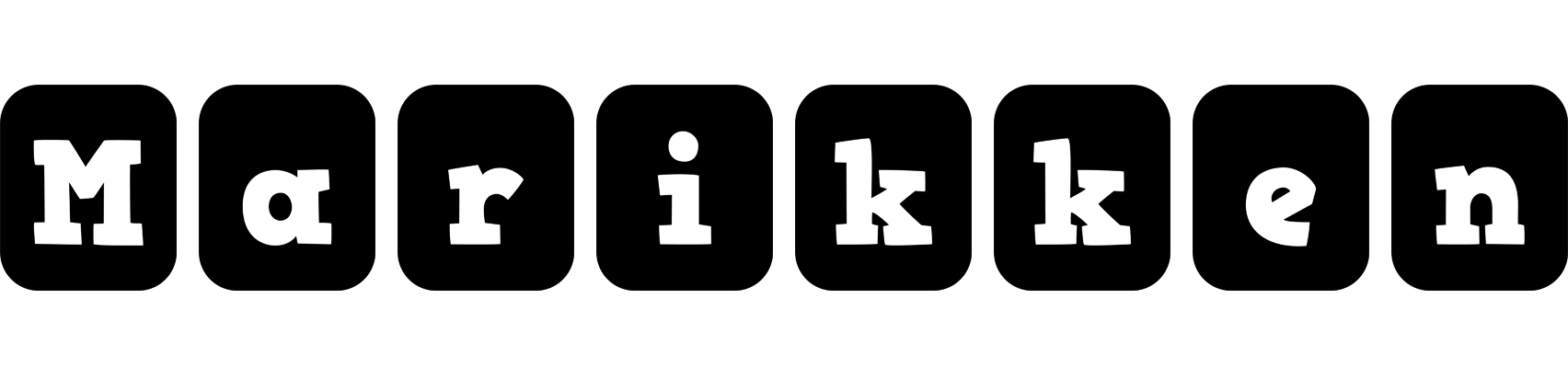 Marikken box logo