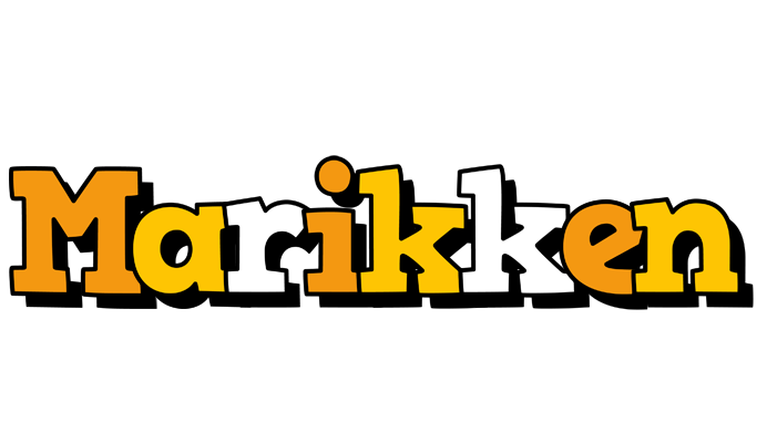 Marikken cartoon logo
