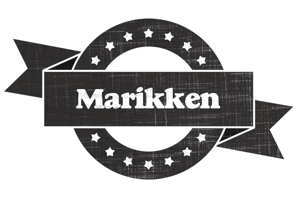 Marikken grunge logo