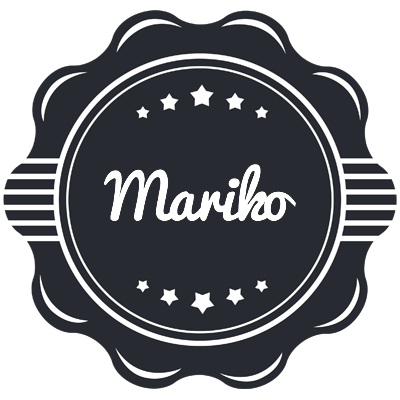 Mariko badge logo