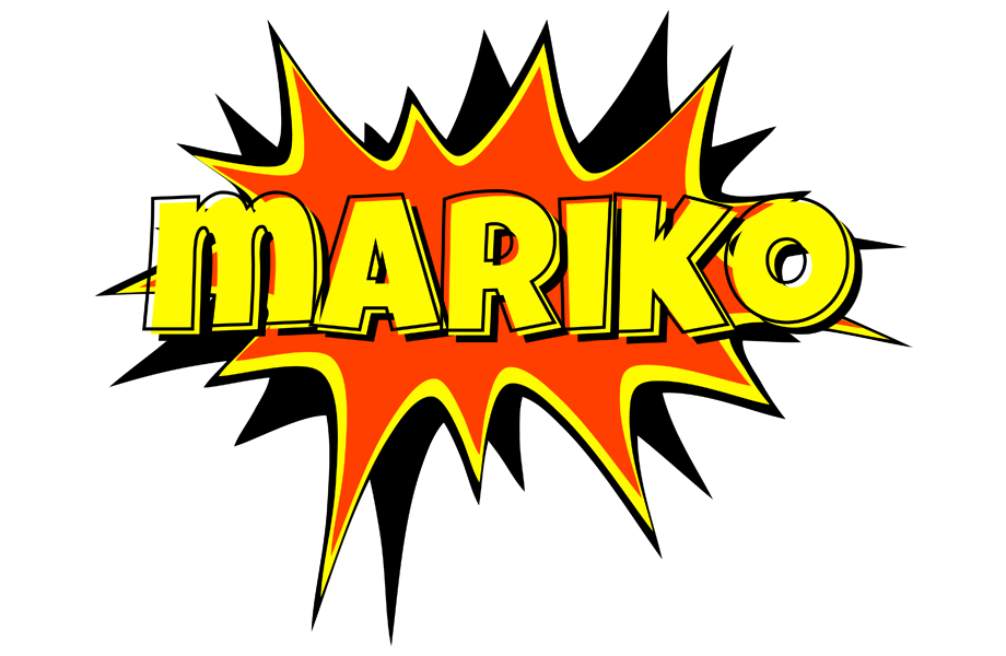 Mariko bazinga logo