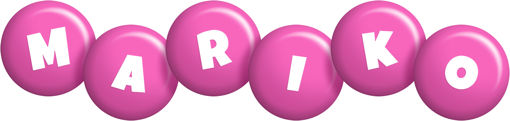 Mariko candy-pink logo