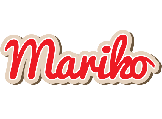 Mariko chocolate logo
