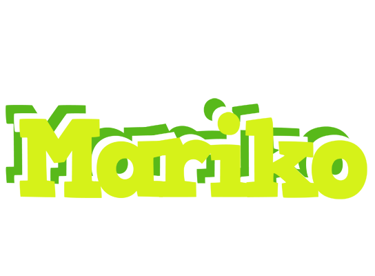 Mariko citrus logo