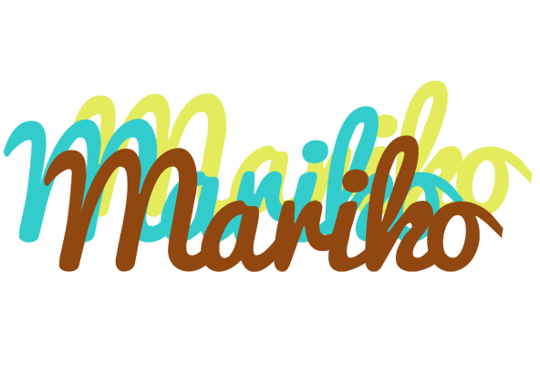 Mariko cupcake logo
