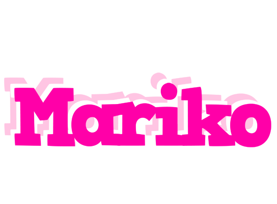 Mariko dancing logo