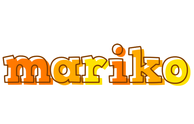 Mariko desert logo