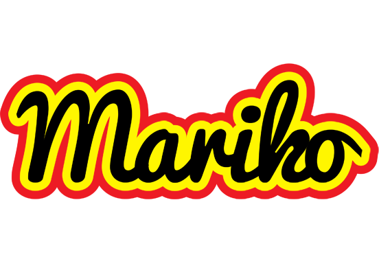 Mariko flaming logo