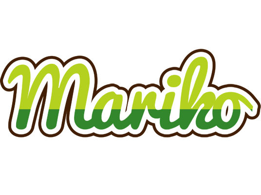 Mariko golfing logo