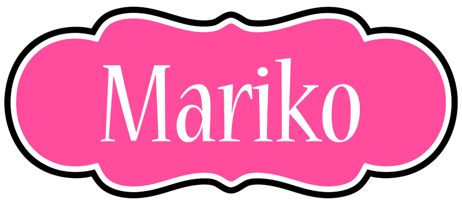 Mariko invitation logo