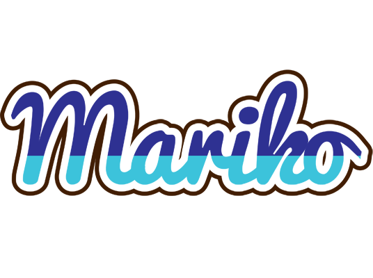 Mariko raining logo