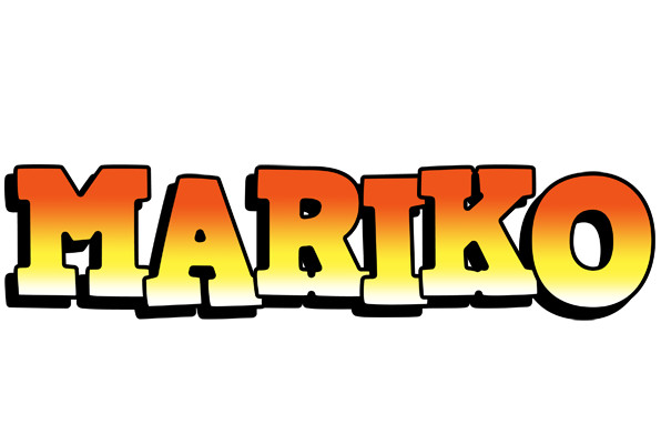 Mariko sunset logo