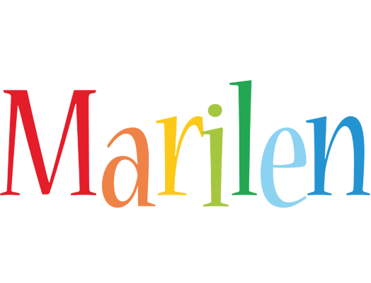 Marilen birthday logo
