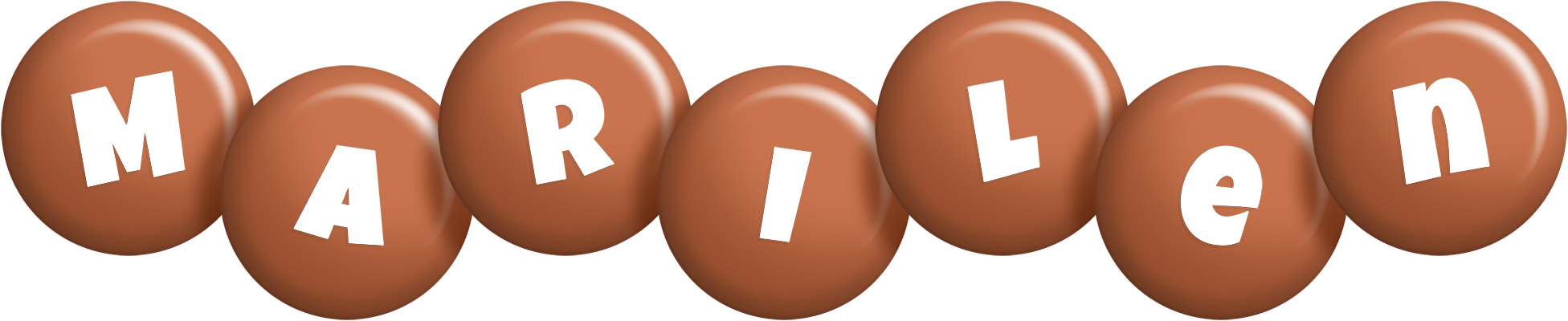 Marilen candy-brown logo