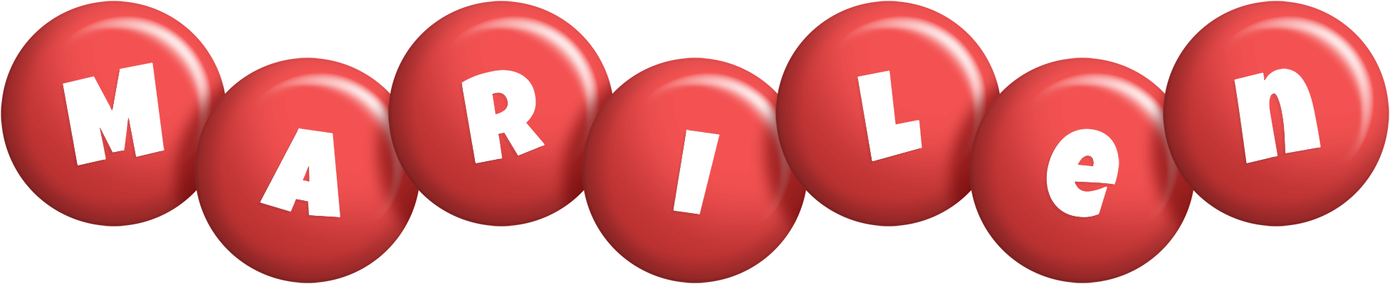 Marilen candy-red logo