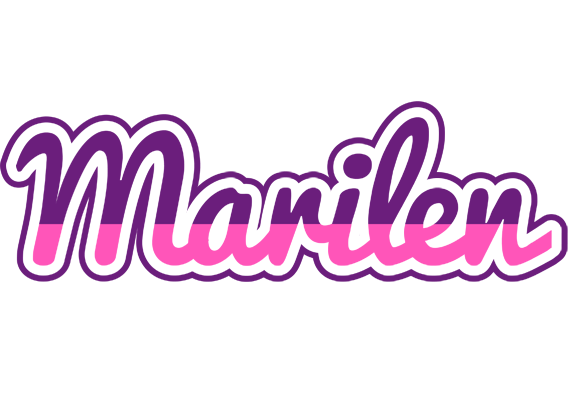 Marilen cheerful logo