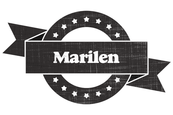 Marilen grunge logo