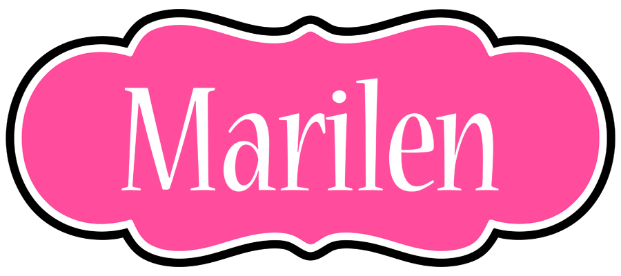 Marilen invitation logo