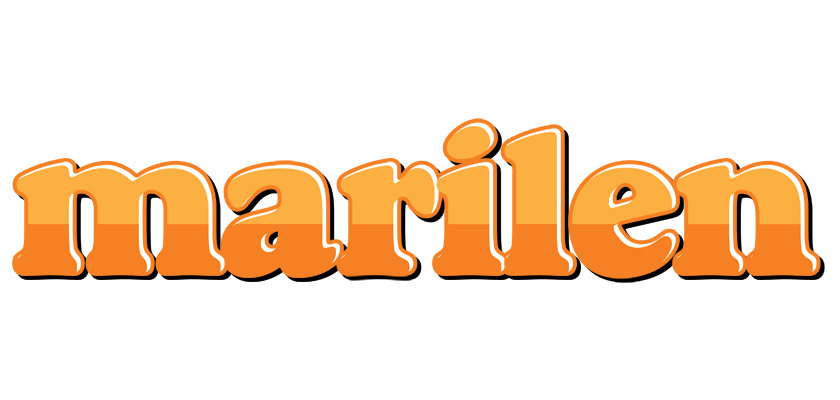 Marilen orange logo