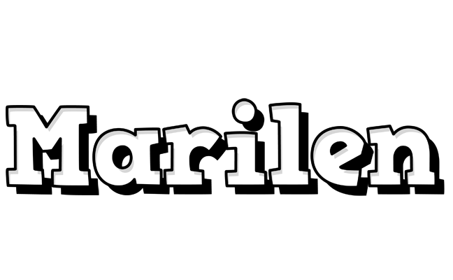 Marilen snowing logo