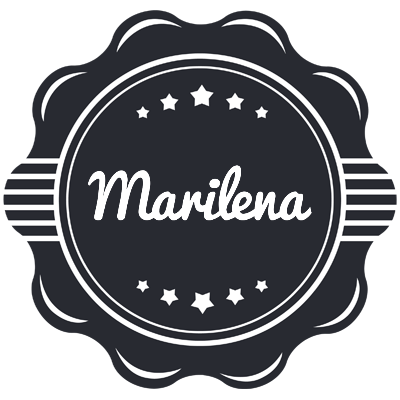 Marilena badge logo