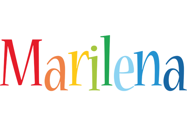 Marilena birthday logo