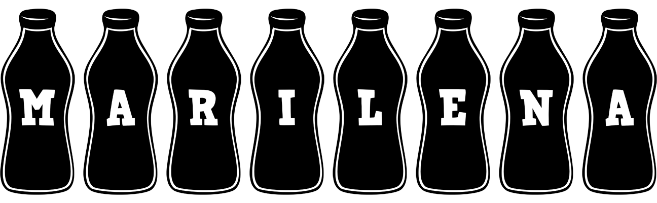 Marilena bottle logo