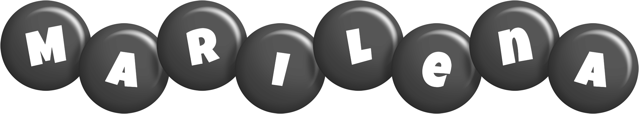 Marilena candy-black logo