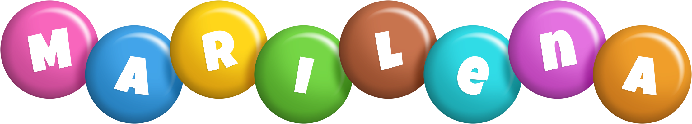Marilena candy logo