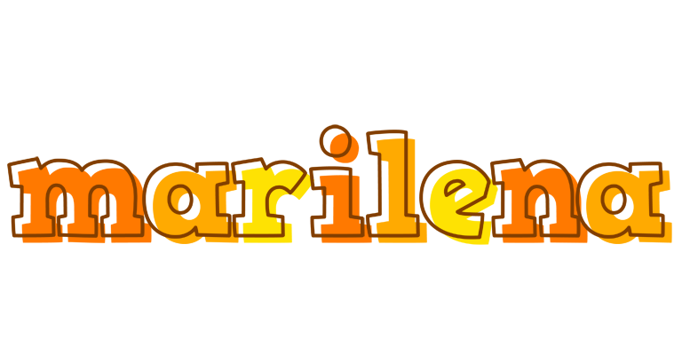 Marilena desert logo