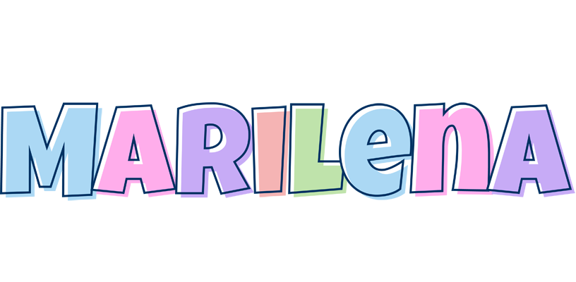 Marilena pastel logo