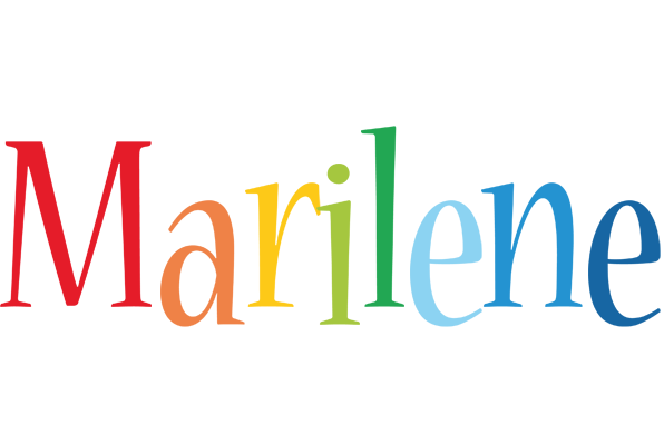 Marilene birthday logo
