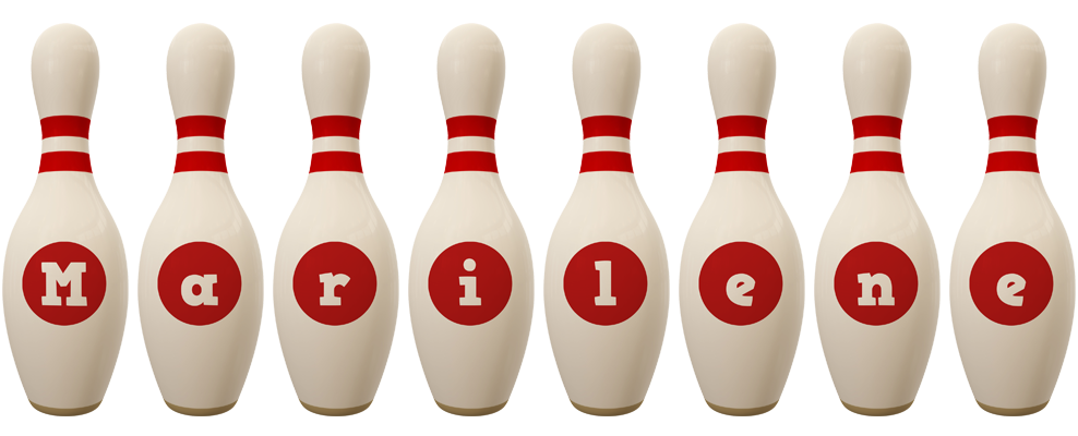 Marilene bowling-pin logo