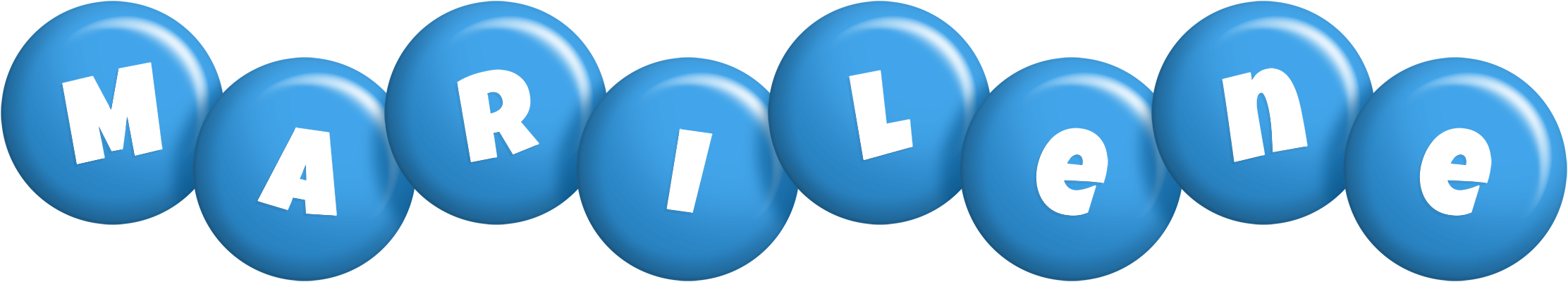Marilene candy-blue logo