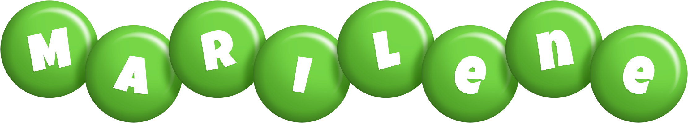 Marilene candy-green logo