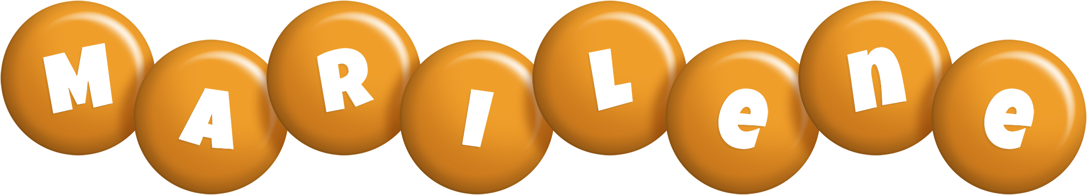Marilene candy-orange logo