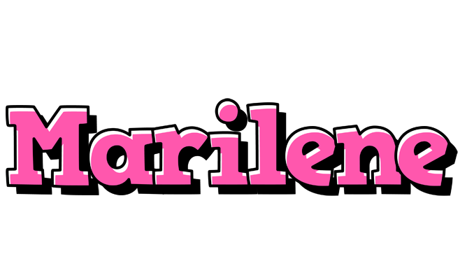 Marilene girlish logo