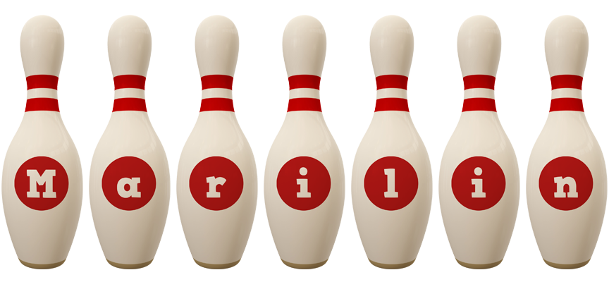 Marilin bowling-pin logo