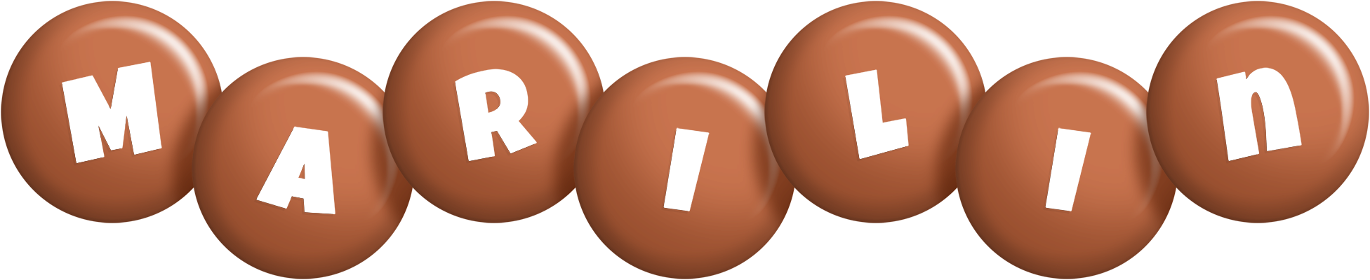 Marilin candy-brown logo