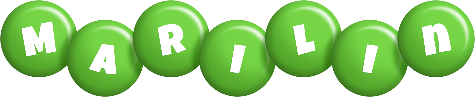 Marilin candy-green logo