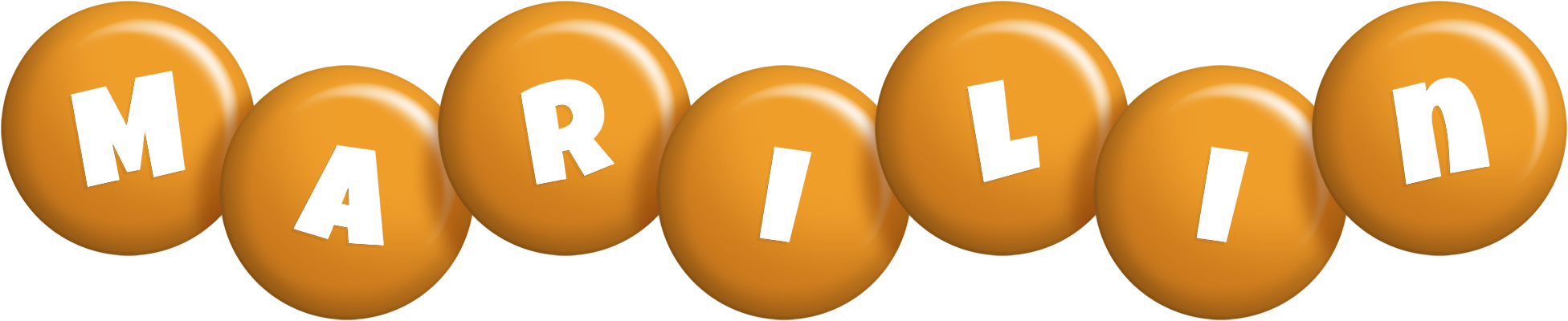 Marilin candy-orange logo